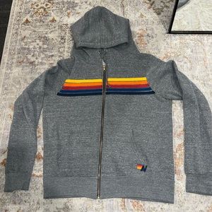 CLASSIC AVIATOR NATION 5 STRIPE HOODIE